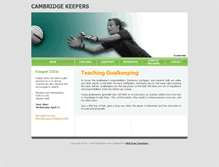 Tablet Screenshot of cambridgekeepers.com